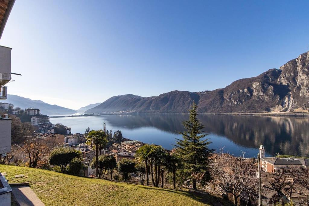Wraparound Lake Views Bellavista Residence Campione dʼItalia 외부 사진